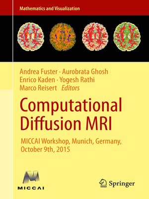 cover image of Computational Diffusion MRI